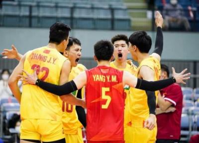 تیم ملی والیبال چین سوم شد